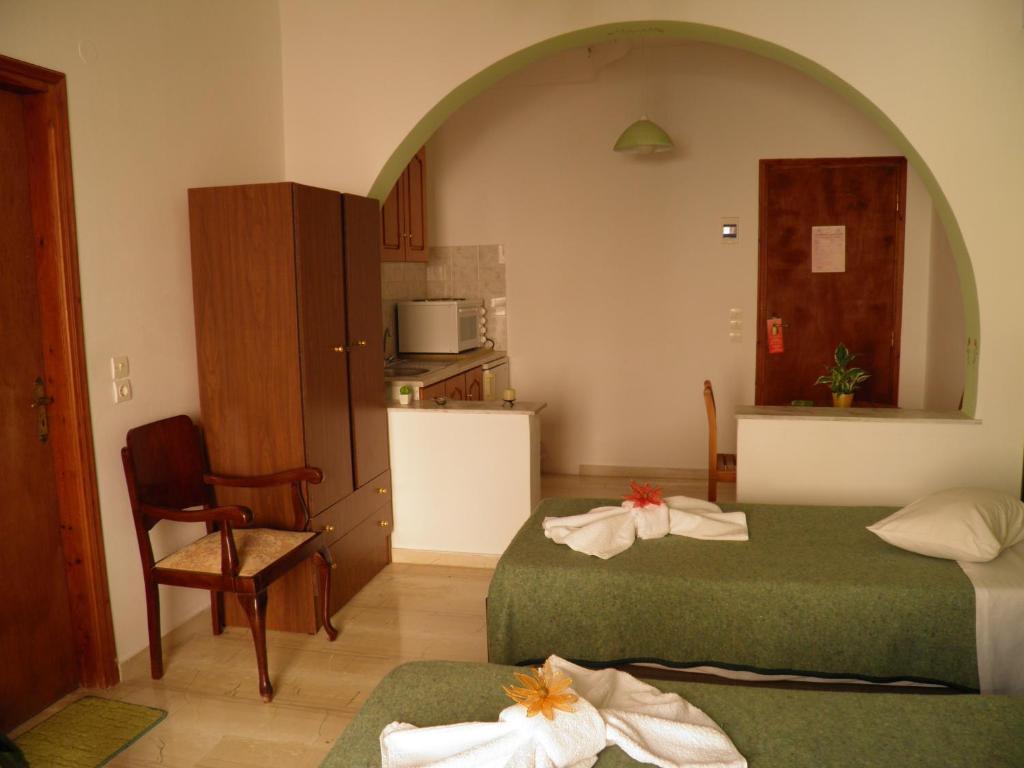Mirsini Pansion Hotel Karterádosz Szoba fotó